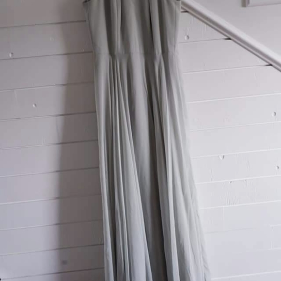 Keyhole neckline chiffon maxi dress - Picture 6 of 6